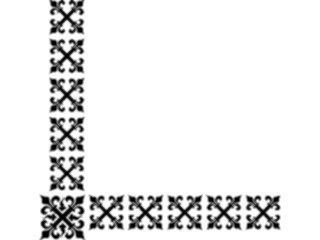 Sticker Custom Preview Image #033034 Borders Corners Corner1392