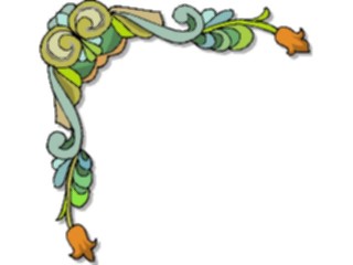 Sticker Custom Preview Image #033099 Borders Corners Corner1457