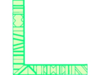 Sticker Custom Preview Image #033126 Borders Corners Corner1484