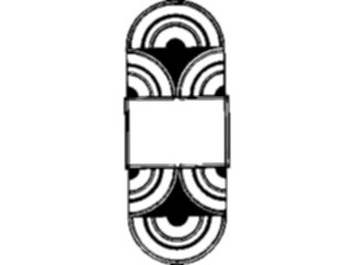 Sticker Custom Preview Image #033861 Borders Design Design0706