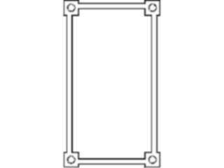Sticker Custom Preview Image #035131 Borders Frames Frame0550