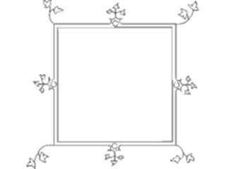 Sticker Custom Preview Image #036585 Borders Frames Frame2004