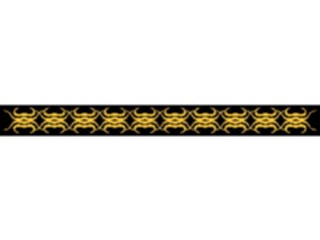 Sticker Custom Preview Image #036914 Borders Horizontal Border099