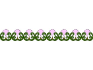 Sticker Custom Preview Image #037171 Borders Horizontal Border356