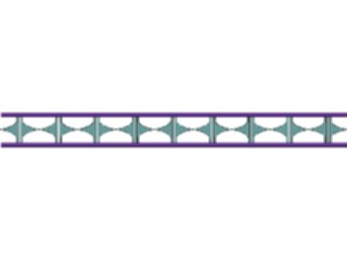 Sticker Custom Preview Image #037188 Borders Horizontal Border373