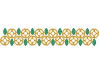 Sticker Custom Preview Image #037196 Borders Horizontal Border381