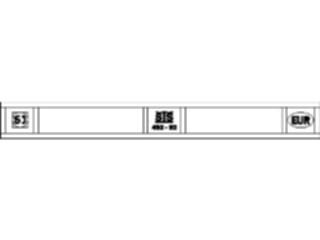 Sticker Custom Preview Image #037266 Borders Horizontal Border451