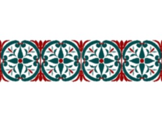 Sticker Custom Preview Image #037480 Borders Horizontal Border665