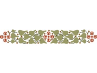 Sticker Custom Preview Image #037496 Borders Horizontal Border681