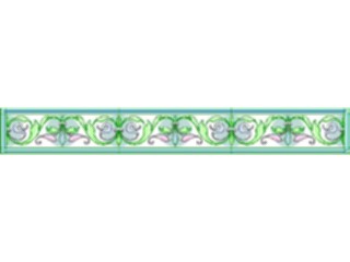 Sticker Custom Preview Image #037577 Borders Horizontal Border762