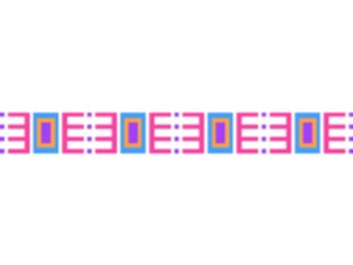 Sticker Custom Preview Image #037604 Borders Horizontal Border789