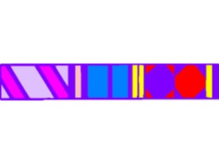 Sticker Custom Preview Image #037727 Borders Horizontal Border912