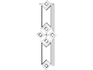 Sticker Custom Preview Image #037785 Borders Vertical Border058