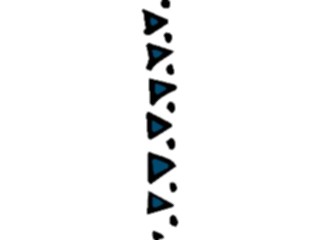 Sticker Custom Preview Image #037799 Borders Vertical Border072
