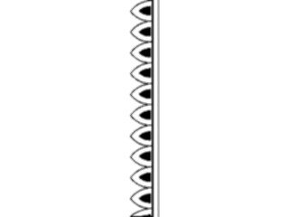 Sticker Custom Preview Image #037807 Borders Vertical Border080