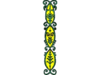 Sticker Custom Preview Image #037861 Borders Vertical Border134