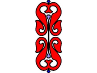 Sticker Custom Preview Image #037863 Borders Vertical Border136