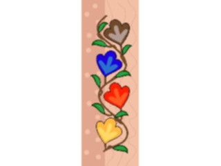 Sticker Custom Preview Image #037890 Borders Vertical Border163