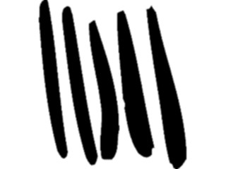 Sticker Custom Preview Image #037986 Brush Strokes Stroke092