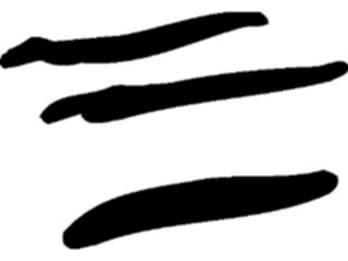 Sticker Custom Preview Image #037997 Brush Strokes Stroke103