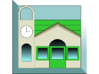 Sticker Custom Preview Image #038223 Business Office Buildings Building2