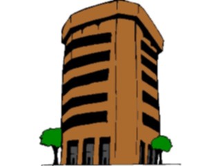 Sticker Custom Preview Image #038311 Business Office Buildings Office Building30