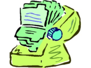 Sticker Custom Preview Image #038389 Business Office Cartoons Address File4