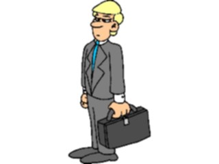 Sticker Custom Preview Image #038404 Business Office Cartoons Angry Man2