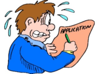 Sticker Custom Preview Image #038421 Business Office Cartoons Application Process1