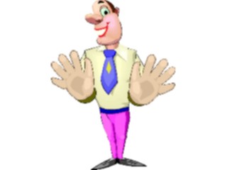 Sticker Custom Preview Image #038454 Business Office Cartoons Big Hands