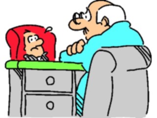 Sticker Custom Preview Image #038478 Business Office Cartoons Boss Employee2