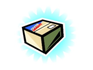 Sticker Custom Preview Image #038503 Business Office Cartoons Box Overnight