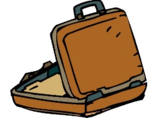 Sticker Custom Preview Image #038514 Business Office Cartoons Briefcase06