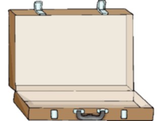 Sticker Custom Preview Image #038531 Business Office Cartoons Briefcase Open