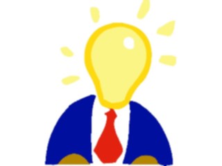 Sticker Custom Preview Image #038534 Business Office Cartoons Bright Idea