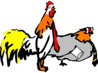 Sticker Custom Preview Image #038549 Business Office Cartoons Business Chickens1