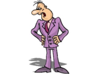 Sticker Custom Preview Image #038589 Business Office Cartoons Businessman15