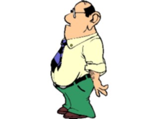 Sticker Custom Preview Image #038593 Business Office Cartoons Businessman19