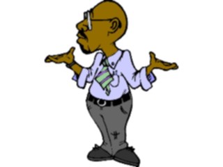 Sticker Custom Preview Image #038594 Business Office Cartoons Businessman20