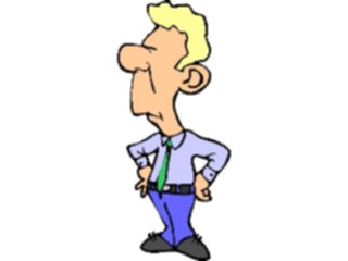 Sticker Custom Preview Image #038595 Business Office Cartoons Businessman21