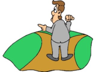 Sticker Custom Preview Image #038629 Business Office Cartoons Businessman Confused2