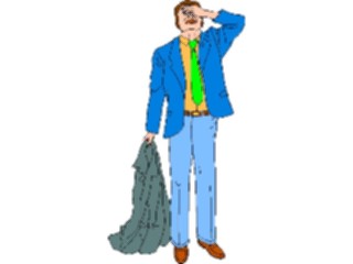 Sticker Custom Preview Image #038631 Business Office Cartoons Businessman Crying1