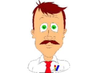 Sticker Custom Preview Image #038652 Business Office Cartoons Businessman Happy02