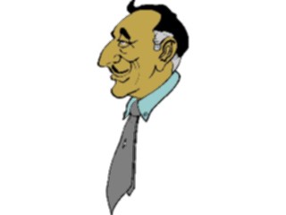 Sticker Custom Preview Image #038689 Business Office Cartoons Businessman Profile