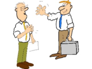 Sticker Custom Preview Image #038754 Business Office Cartoons Businessmen