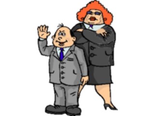 Sticker Custom Preview Image #038768 Business Office Cartoons Businesspeople