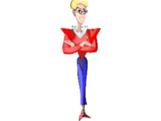 Sticker Custom Preview Image #038773 Business Office Cartoons Businesswoman05