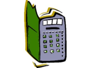 Sticker Custom Preview Image #038808 Business Office Cartoons Calculator05