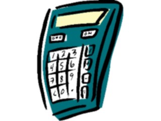 Sticker Custom Preview Image #038810 Business Office Cartoons Calculator07