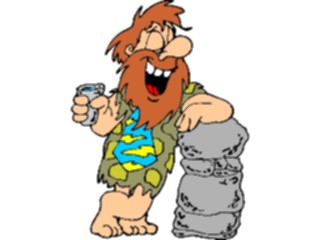 Sticker Custom Preview Image #038849 Business Office Cartoons Cavemanat Water Cooler2